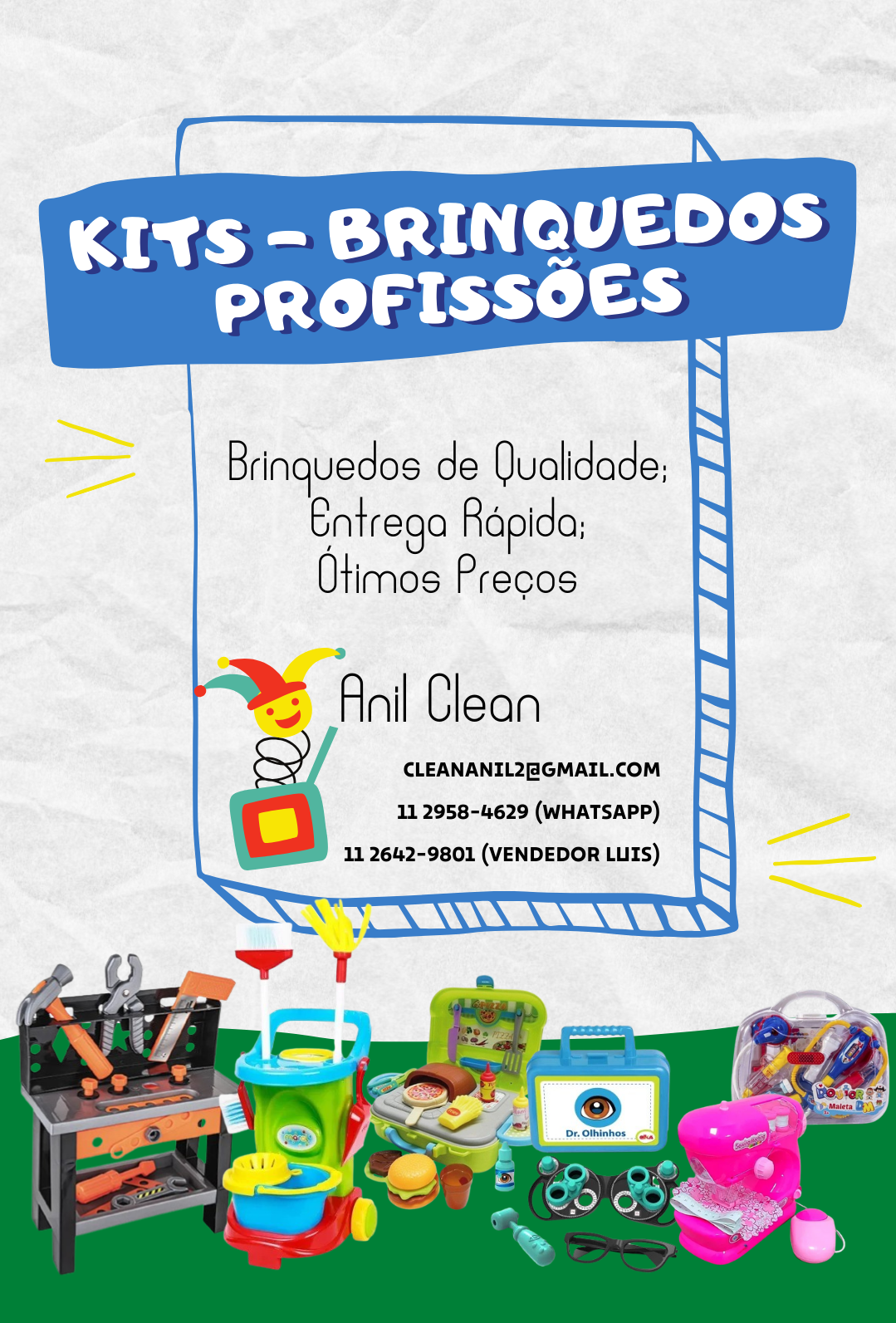 Imagem Kits Profissões